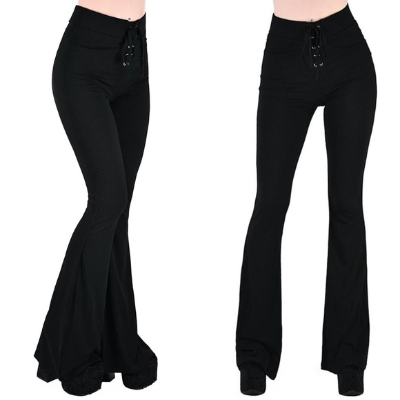 gothic bell bottoms